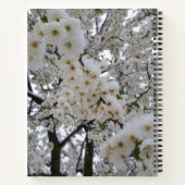 Cahier à spirale Fleur enneigée (Dos)