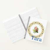 Cahier à spirale Floral (Intérieur)