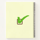 Cahier à spirale Focus - Une chose à la fois (Dos)