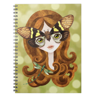 Cahier à spirale Gaena Cicada Girl