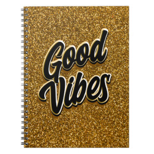 Cahier à spirale Good Vibes