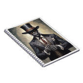Cahier à spirale gothique Baron Samedi (Côté Droit)