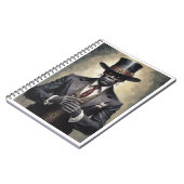 Cahier à spirale gothique Baron Samedi (Côté gauche)