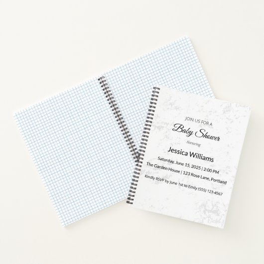 Cahier à spirale Graphique | Mini | Poche | Réglé (Intérieur)