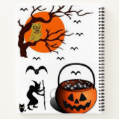 Cahier à spirale Halloween (Dos)