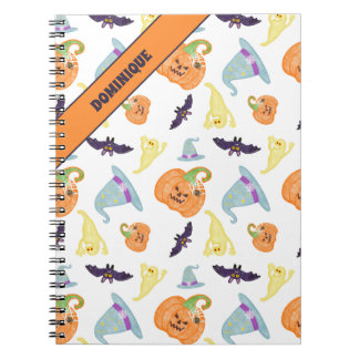 Cahier à spirale Halloween épouvantable