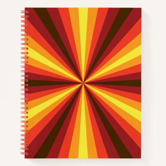 Cahier à spirale Illusion d'automne (Devant)