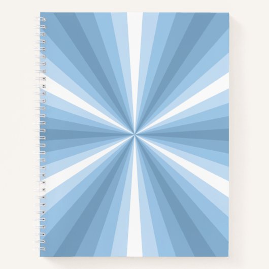 Cahier à spirale Illusion d'hiver (Devant)