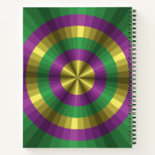 Cahier à spirale Illusion Mardi Gras (Dos)