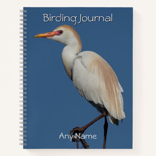 Cahier à spirale "Journal de birding" (Devant)