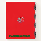 Cahier à spirale - Journal de Noël Sirène de Noël (Dos)