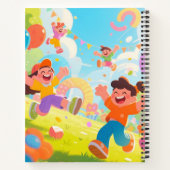 ✨ Cahier à spirale Joyeux Jour | Conception mignon (Dos)