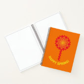 Cahier à spirale Joyeux Printemps (Intérieur)