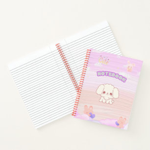 Cahier à spirale Kawaii pour enfants