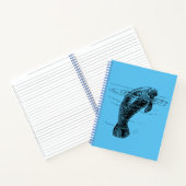 Cahier à spirale lamantin (Intérieur)