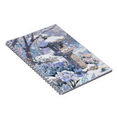 Cahier à spirale Lanterne de Jardin d'Hiver (Côté Droit)