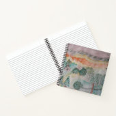 Cahier à spirale Les arbres sur la baie (Intérieur)