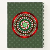 Cahier à spirale Les Couleurs de Noël (Dos)