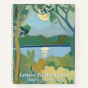 Cahier à spirale Lettres à ma mère