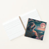 Cahier à spirale Light Princess et chat (Intérieur)