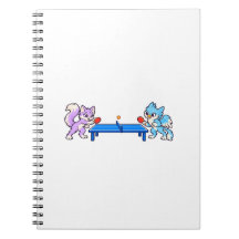 Cahier à spirale Lila et Wisp Ping Pong