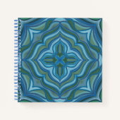 Cahier à spirale Mandala "Déploiement" (Devant)