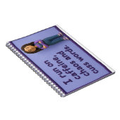 Cahier à spirale Marie qui se conduit mal (Côté Droit)