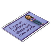 Cahier à spirale Marie qui se conduit mal (Côté gauche)