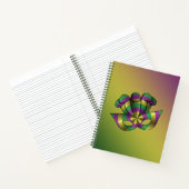 Cahier à spirale Masque de Mardi Gras (Intérieur)