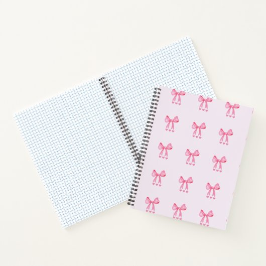 Cahier à spirale mignon pour filles (Intérieur)