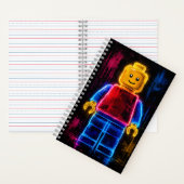 Cahier à spirale Mister Lego Man (À l'intérieur)