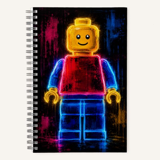 Cahier à spirale Mister Lego Man (Recto)