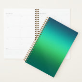 Cahier à spirale moderne miniature avec dégradé de (Devant avec enveloppe)