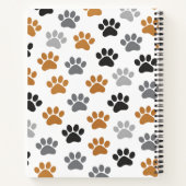 Cahier à spirale moderne neutre avec empreinte de (Dos)
