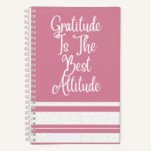 Cahier à spirale motivant rose (Recto)