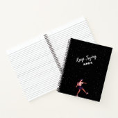 Cahier à spirale noir (Intérieur)