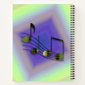Cahier à spirale Notes Dubstep (Dos)