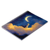 Cahier à spirale Nuages au Clair de Lune (Côté gauche)