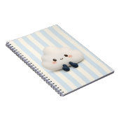 Cahier à spirale nuages mignon Kawaii (Côté Droit)