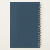 Cahier à spirale - Orange (Verso)