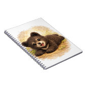 Cahier à spirale Ourson Mignon Kawaii (Côté Droit)