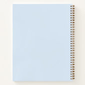Cahier à spirale Papa Oiseau Journal d'écriture (Dos)