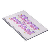 Cahier à spirale pastel Protect Your Energy avec f (Côté Droit)