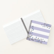 Cahier à spirale personnalisé 21,59 cm x 21,59 cm