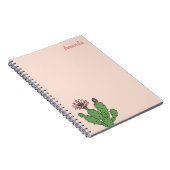 Cahier à spirale personnalisé Cactus (Côté Droit)