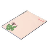 Cahier à spirale personnalisé Cactus (Côté gauche)
