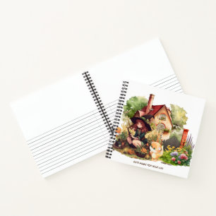 Cahier à spirale personnalisé   Chère sorcière et 
