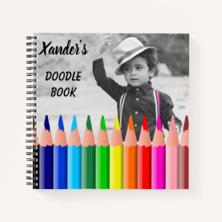Cahier à spirale personnalisé pour enfant amusant