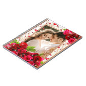 Cahier à spirale personnalisé romantique (Côté gauche)