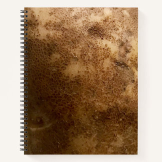 Cahier à spirale photographique de près de pomme d